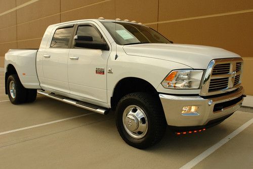 2011 dodge ram 3500 slt mega cab diesel drw 4wd navigation tv/dvd one owner