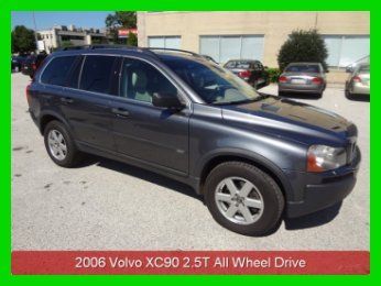 2006 2.5t  awd suv premium 1 owner clean carfax always serviced at volvo
