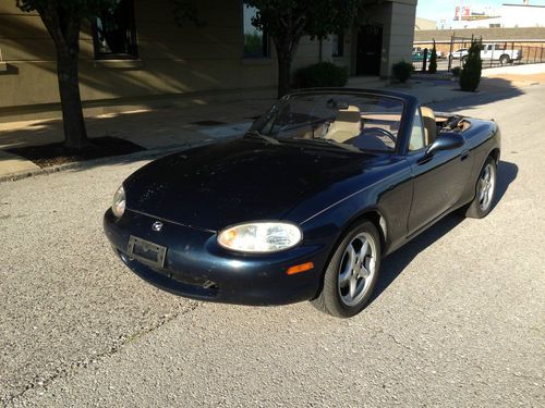 Miata 5-speed only 66k miles leather and nardi free shipping to your door!