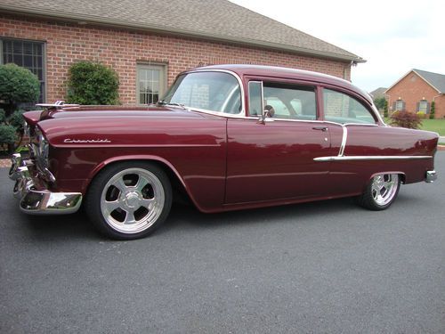 1955 cheverlot 210 sedan. california black plate car, 502 ci, 700r4 trans,