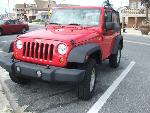 2007 jeep wrangler x sport utility 2-door 3.8l