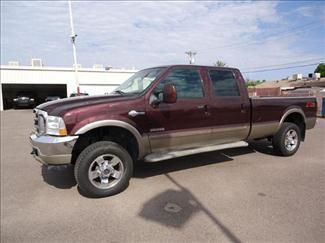 2004 ford f-250 -- 57k miles ------- diesel ---- king ranch -- make offer!