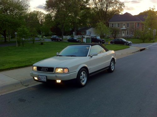 1994 audi 90 cabriolet convertible 87k miles manual transmission