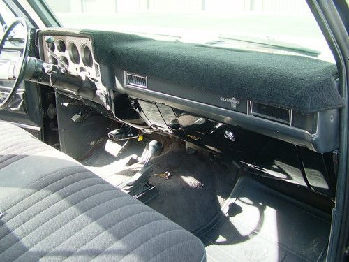 CHEVROLET SILVERADO 1986 3/4 TON-4 WHEEL DR-BLACK-COMPLETELY RESTORED, US $13,000.00, image 4