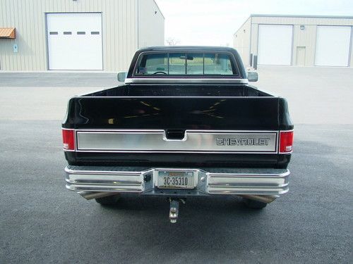 CHEVROLET SILVERADO 1986 3/4 TON-4 WHEEL DR-BLACK-COMPLETELY RESTORED, US $13,000.00, image 6