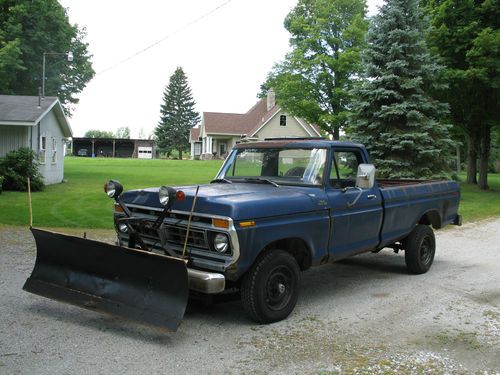 1977 ford f250 4-wheel drive