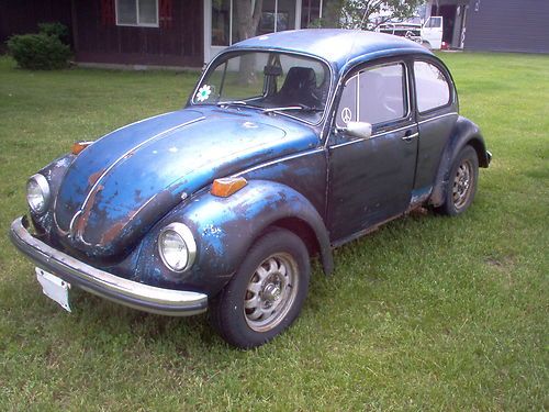 1972 vw super beetle 1600cc dual port, nice interior, runs, drives fine