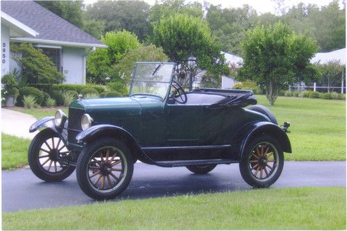 1927 model t roadster and 2007 enclosed trailer