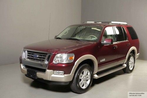 2006 ford explorer eddie bauer 7-pass 3row leather pdc 65k miles clean carfax !!