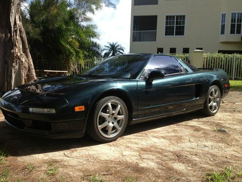 Extremely rare brooklands green pearl 1994 acura nsx in excellent condition