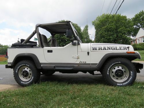 1988 jeep wrangler base sport utility 2-door 4.2l