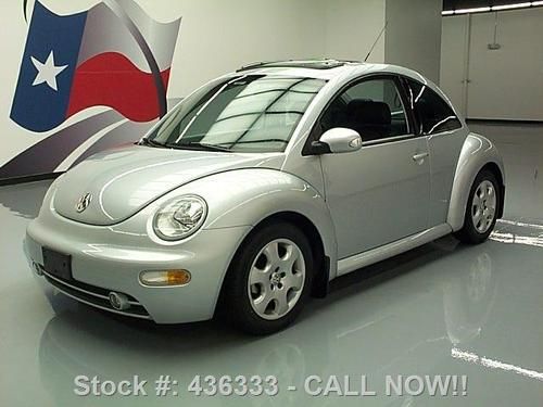 2003 volkswagen beetle gls tdi diesel auto sunroof 54k texas direct auto