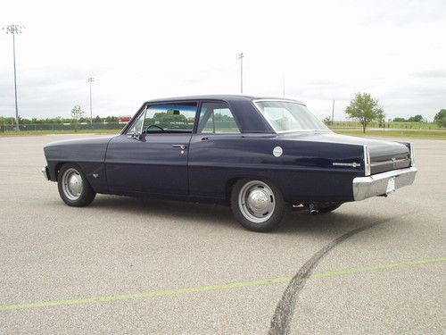 1967 chevrolet chevy ii nova 2 door post factory v-8 car no rust ever