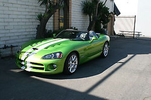 2008 dodge viper srt-10 convertible 2-door 8.4l