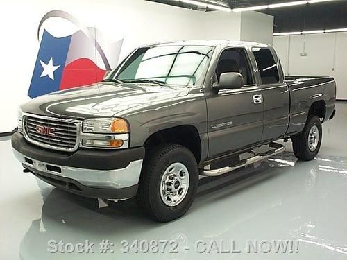 2001 gmc sierra 2500 hd extended cab 6pass bedliner 66k texas direct auto