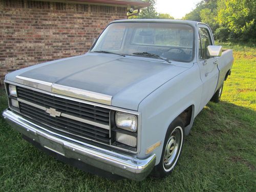 1984 chevrolet custom deluxe c-10 4x2 lwb pickup