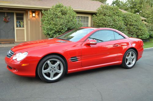 2003 mercedes-benz sl500 convertible 2-door 5.0l with all the extras!
