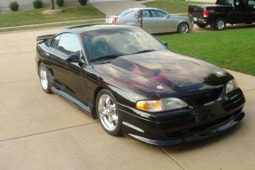 One of a kind custom retro mod 1994 mustang car show winner