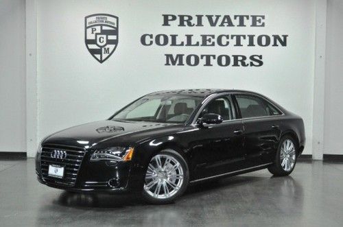 2012 audi a8l *executive rear seat pkg *$108k msrp