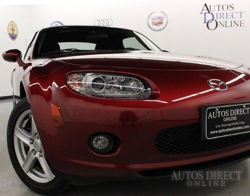 We finance 06 mx5 5-spd conv soft top cd changer one owner alloy wheels warranty