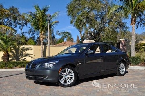 2010 bmw 528i sedan**prem pack**navi**hd radio**prem sound**1 owner**