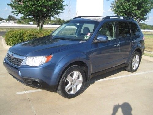 2009 subaru forester  x w/premium 2.5l 4 cyl auto roof 1 owner
