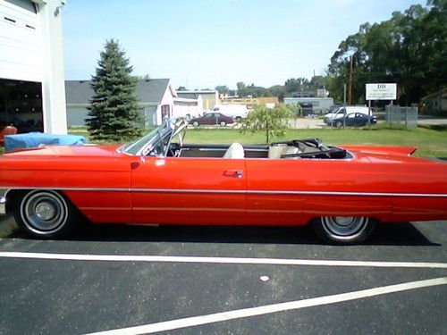 1964 cadillac deville convertible great driver new lower reserve