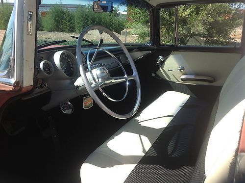 NICE 1957 CHEVY WAGON CORVETTE 350 ENGINE AND TURBO 350 TRANNY RUST FREE, image 9