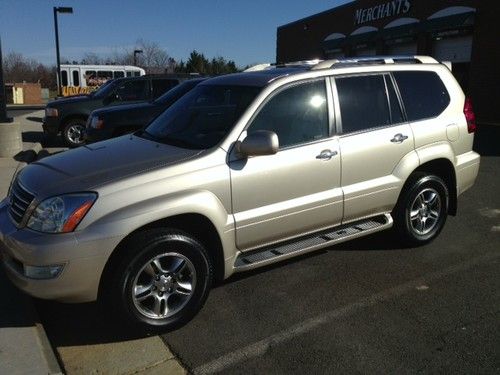 2008 lexus suv gx470 w/ 3rd row &amp; dvd &amp; iphone - 71.5k miles