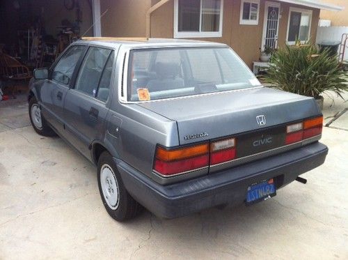 1986 honda civic 4 door