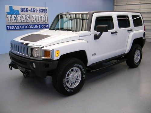 We finance!!!  2007 hummer h3 4x4 awd 5 speed roof onstar 16 rims cd texas auto