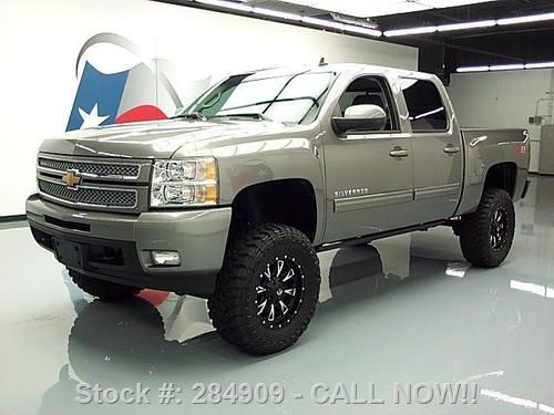 2013 chevy silverado ltz crew z71 4x4 lifted nav 4k mi texas direct auto