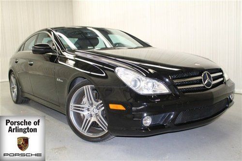 Cls 63 amg black navi low miles leather moon roof harman kardon audio bi-xenons