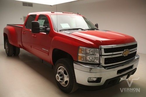 2014 drw ltz crew 4x4 navigation sunroof leather heated duramax diesel