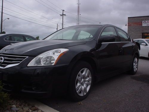 2012 nissan 2.5 s repairable salvage title runs and lot drives