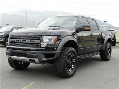 Ford f150 svt raptor 6.2 motor nav roof leather custom wheels tires auto leather