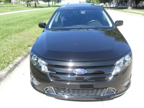 2011 ford fusion sport 3.5l*no reserve*awd*navi*camera*bling spot*sync*sunroof