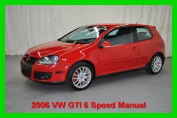 06 volkswagen gti 6 speed manual nav no reserve