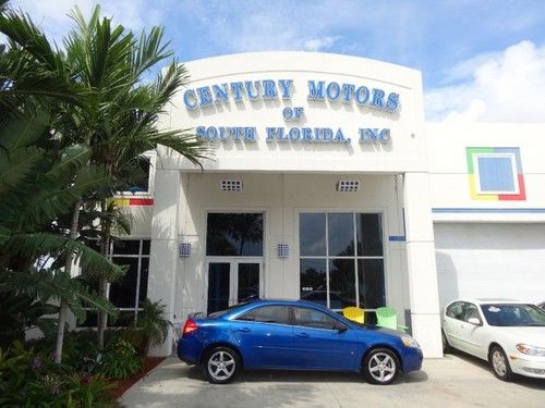 2007 pontiac g6 4dr sedan 3.5l v6 auto low mileage 1 owner leather loaded