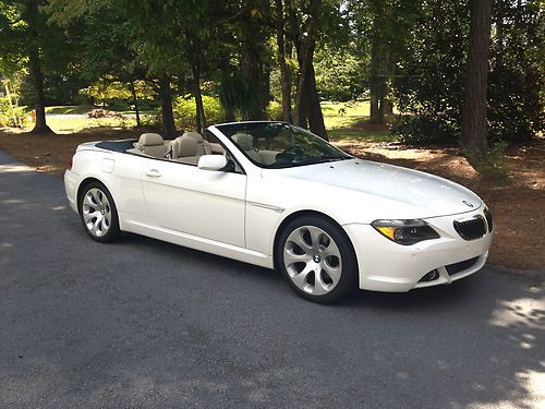 2006 bmw 650i convertible w/sport package
