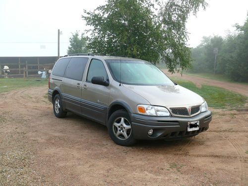 2003 pontiac montana extended van tow package