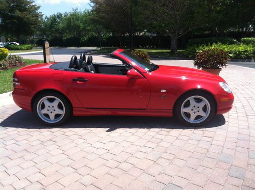 2000 mercedes-benz slk230 kompressor convertible 2-door 2.3l