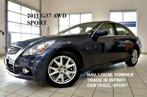 Blue slate on tan awd sport nav michelins certified 1owner clean carfax warranty