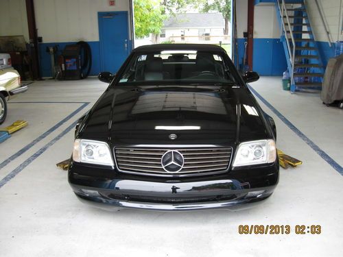 2002 mercedes-benz sl500 base convertible 2-door 5.0l