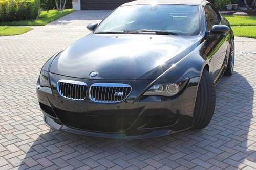 2007 bmw m6 convertible 2-door 5.0l v10, 507 hp