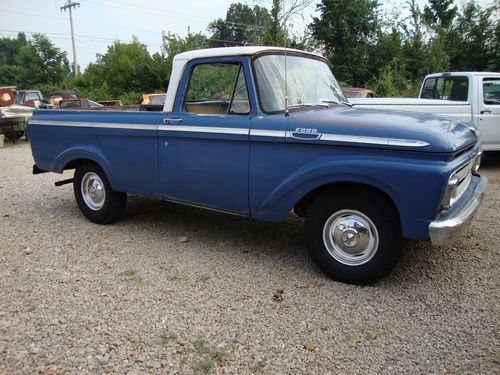 1963 f100 unibody big window ford truck