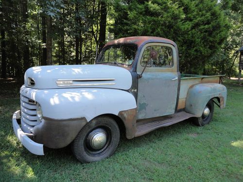 1950 ford f-1 pickup, flathead v8