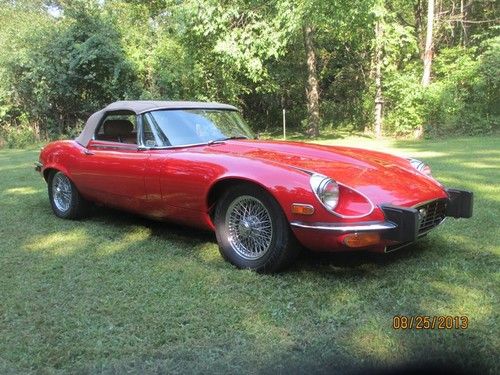 1974 jaguar e-type roadster