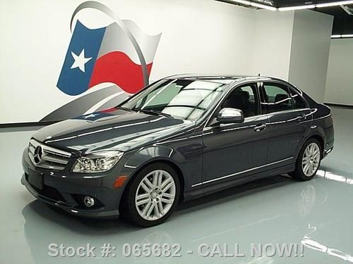 2009 mercedes-benz c300 4matic awd sport sunroof 39k mi texas direct auto