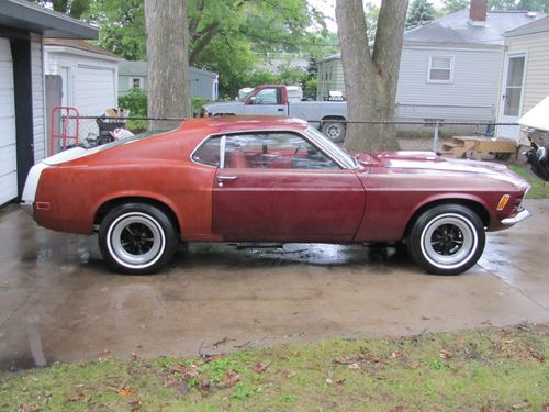 Rare 1970 mustang fastback 1 of 499 built